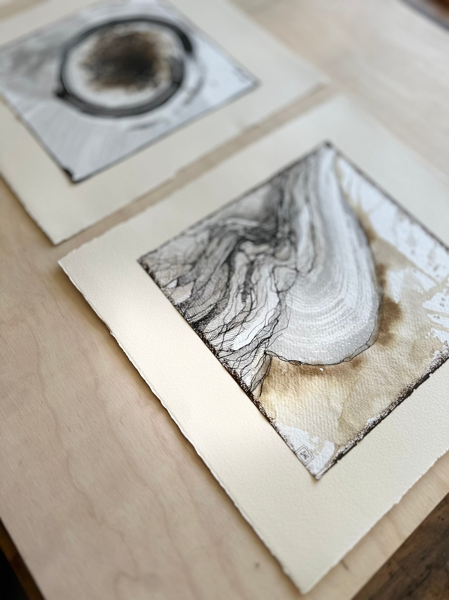 No. 2 MINI MIXED MEDIA SET / 30x30 cm