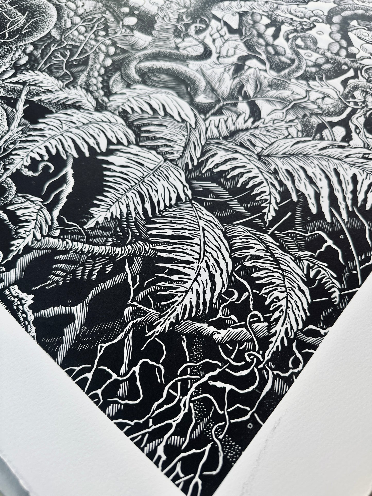 Forest Octopus / 56x76 cm