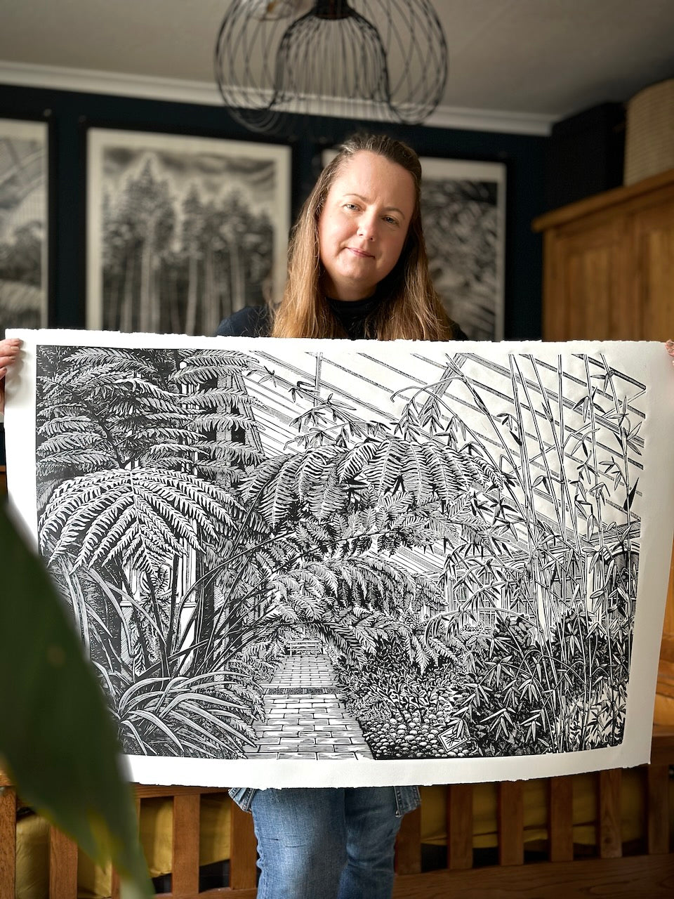 House of Ferns / 53x76 cm