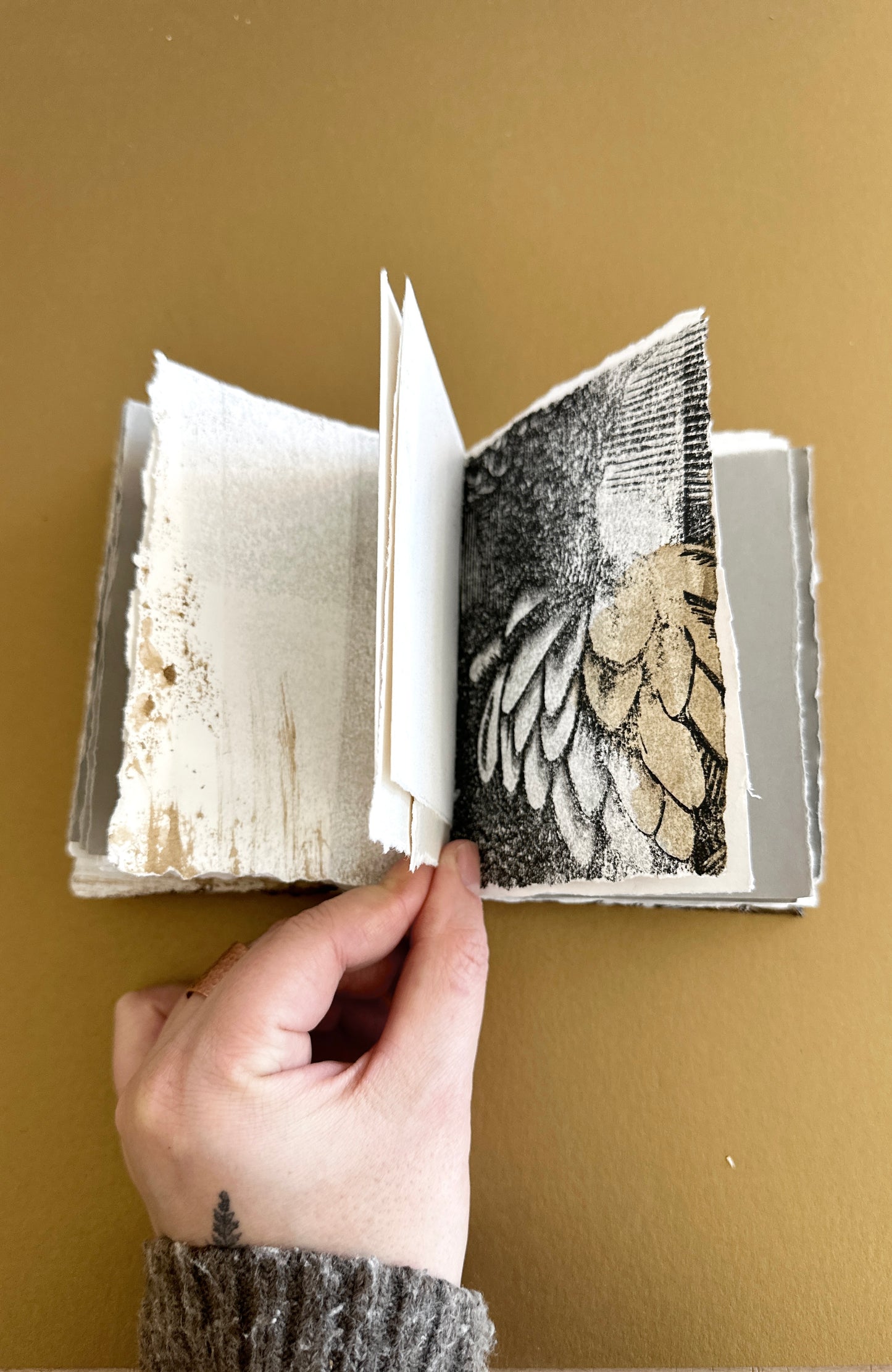 SKETCH BOOK / Gold Fern