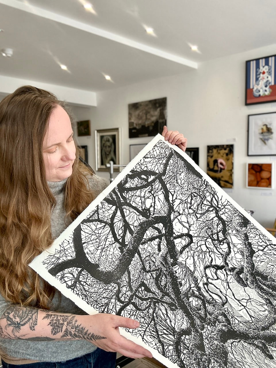 The TREE / 76x56 cm