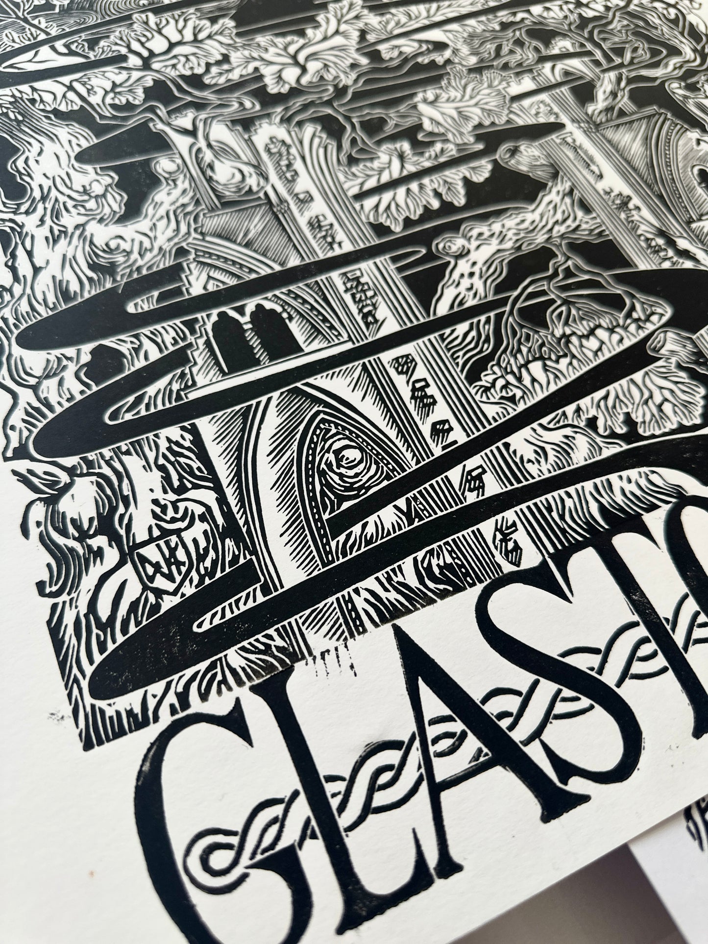 Glastonbury / 40x50cm