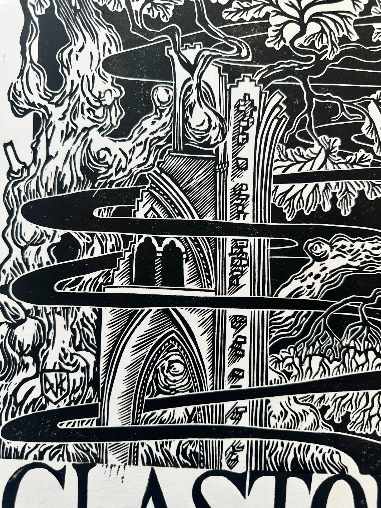 Glastonbury / 40x50cm