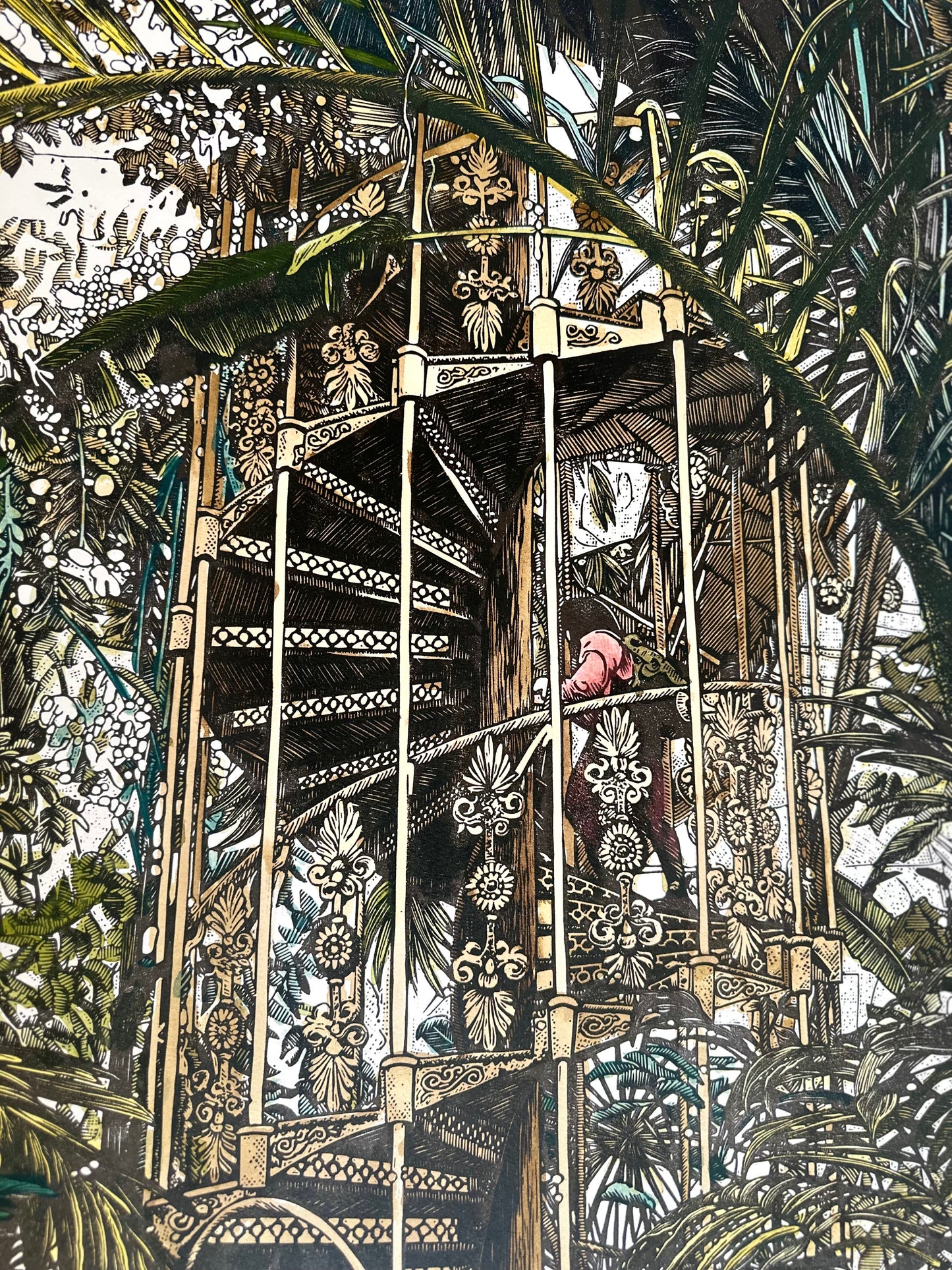Stairs / UNIQUE EDITION / 100x70 cm