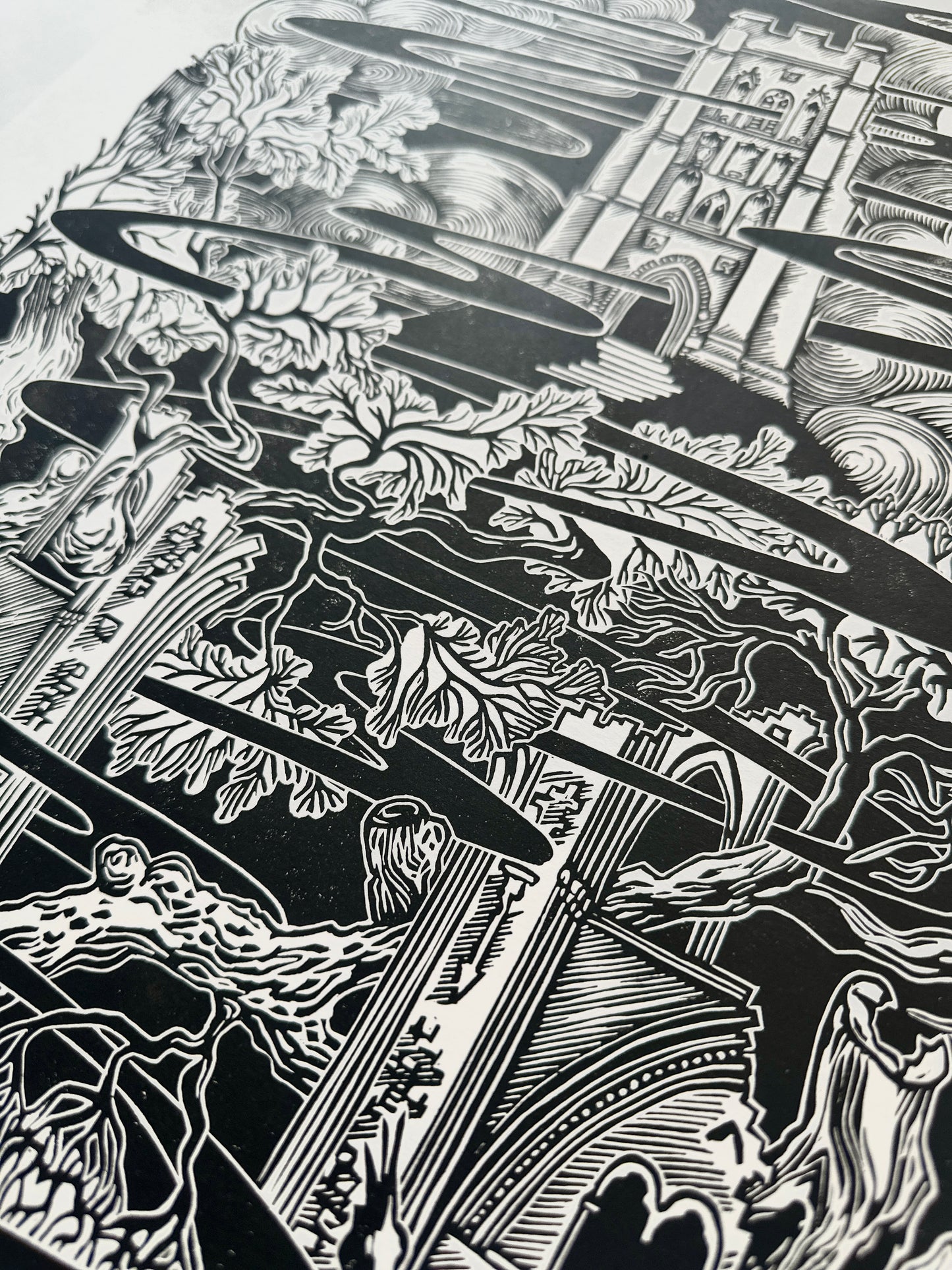 Glastonbury / 40x50cm