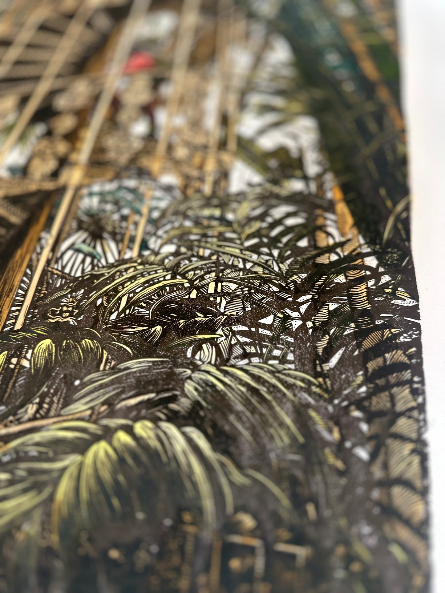Stairs / UNIQUE EDITION / 100x70 cm