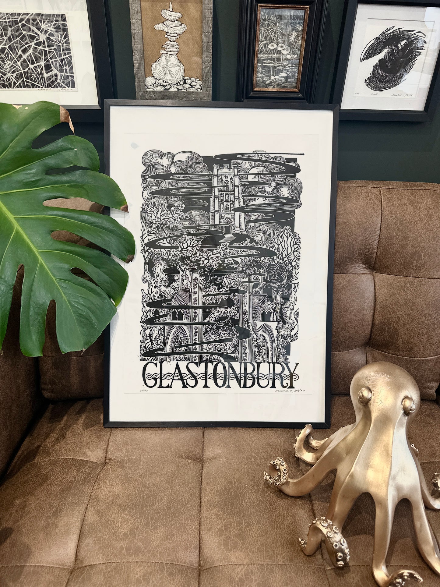 Glastonbury / 40x50cm