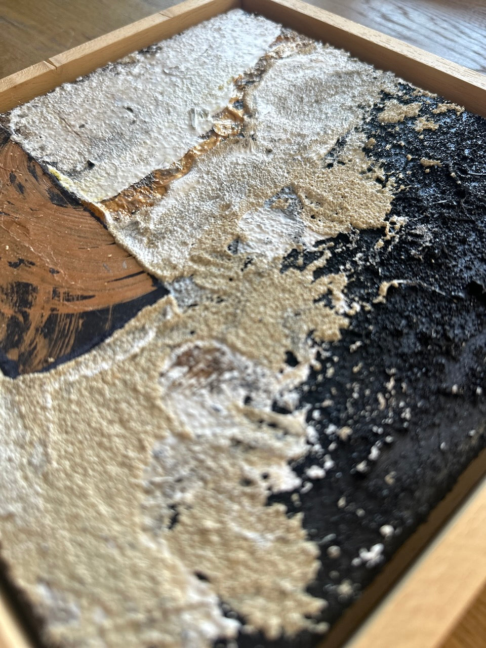 GOLD RIVER / Mixed media