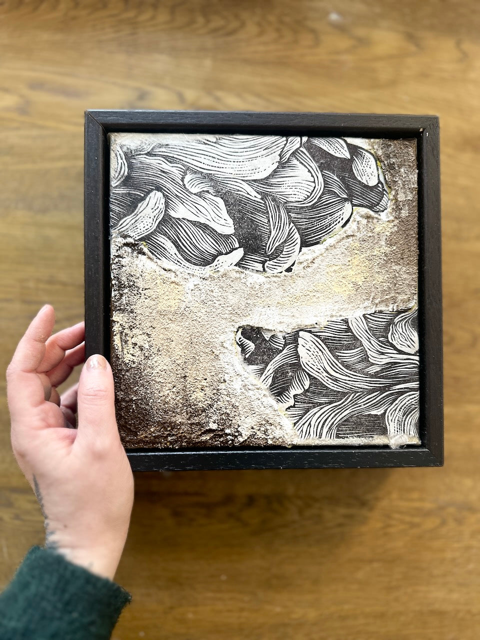 BENEATH THE SURFACE/ Mixed media