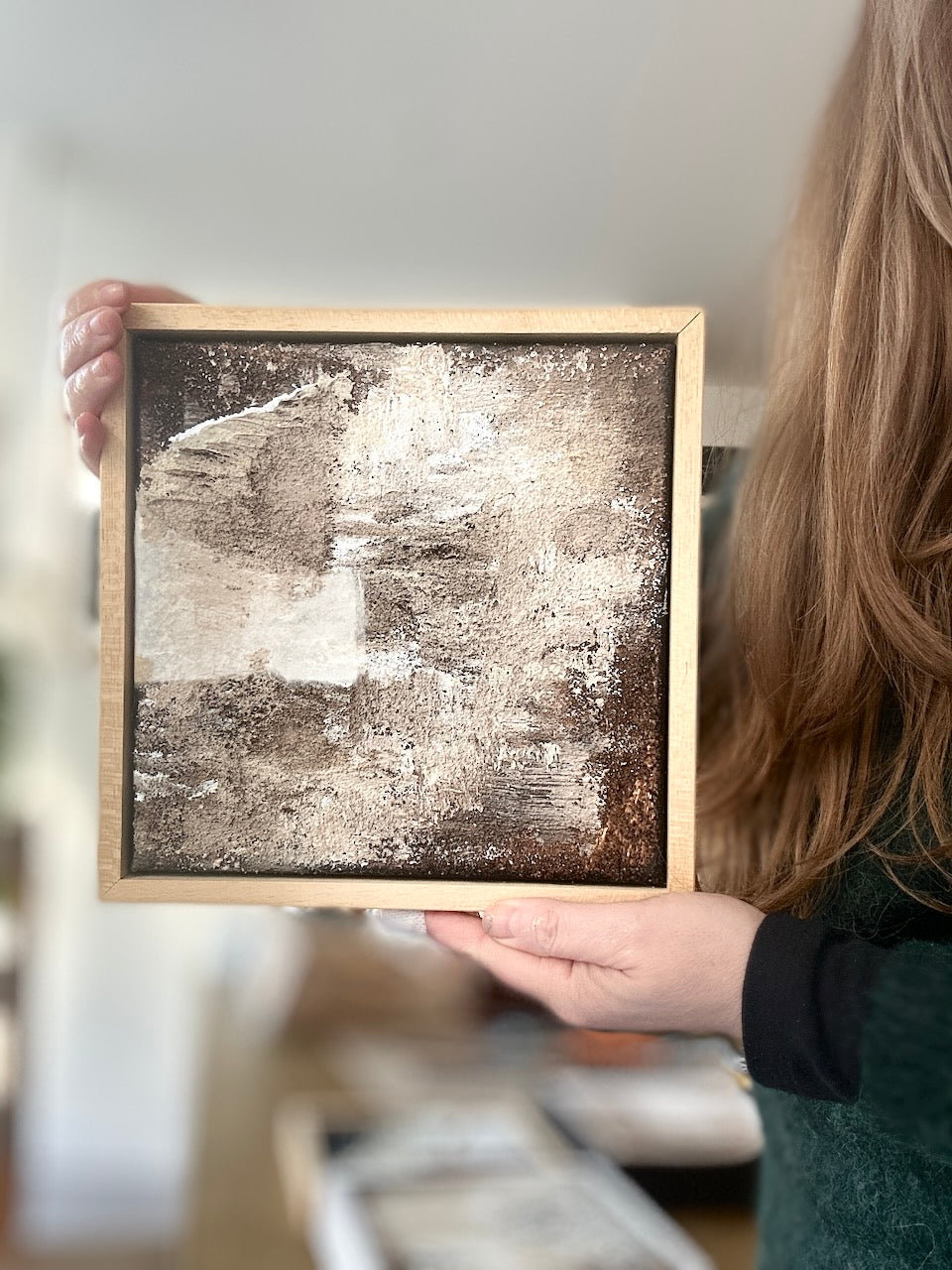 DARK BIRCH / Mixed media