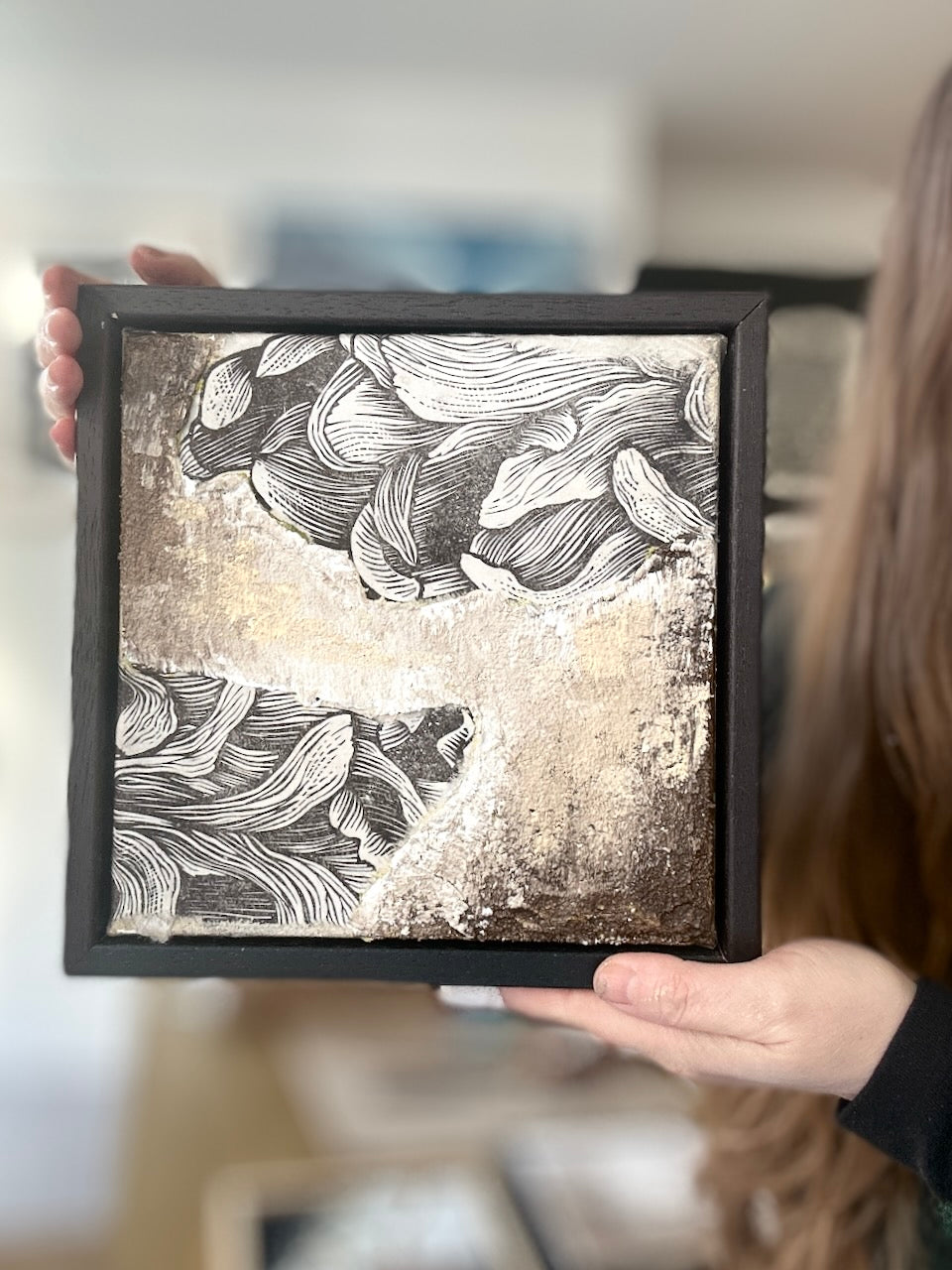 BENEATH THE SURFACE/ Mixed media