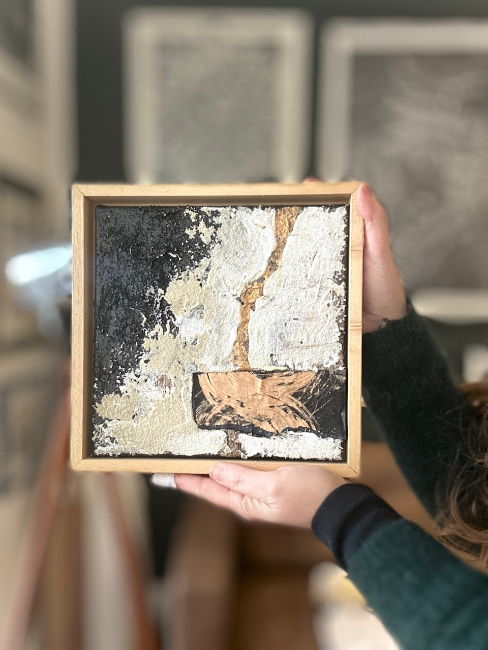 GOLD RIVER / Mixed media