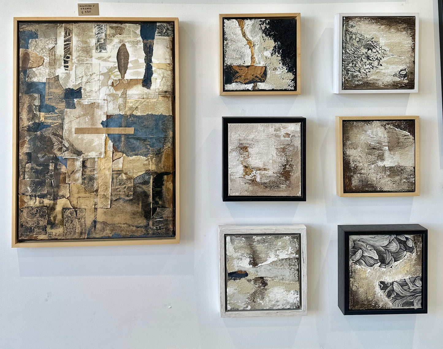 BENEATH THE SURFACE/ Mixed media