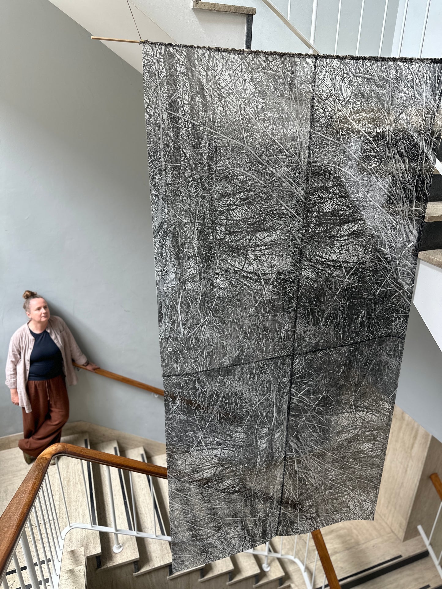 The Shelter / MIXED MEDIA / 280x130 cm
