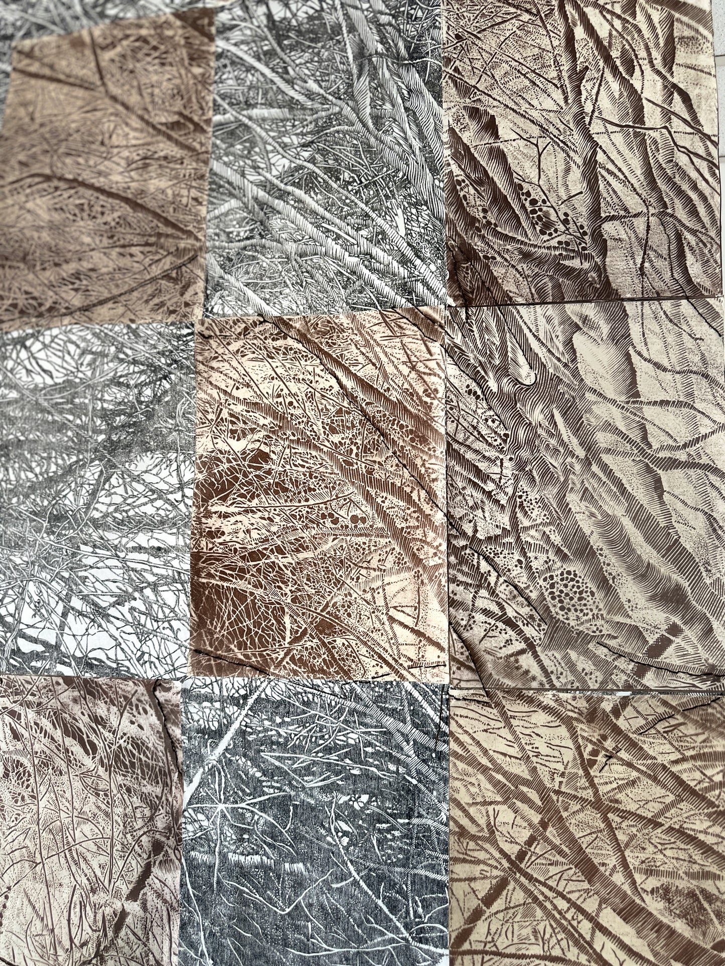 The Shelter / MIXED MEDIA / 280x130 cm
