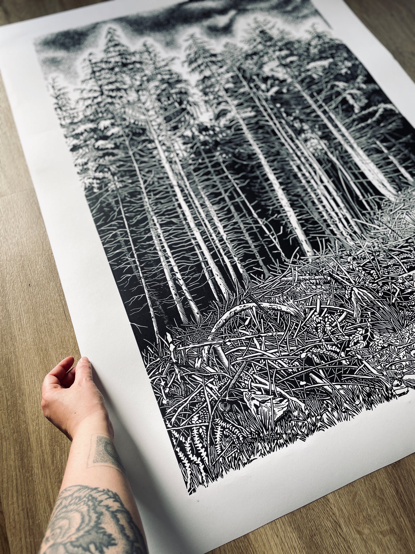 The Forest / 76x56 cm