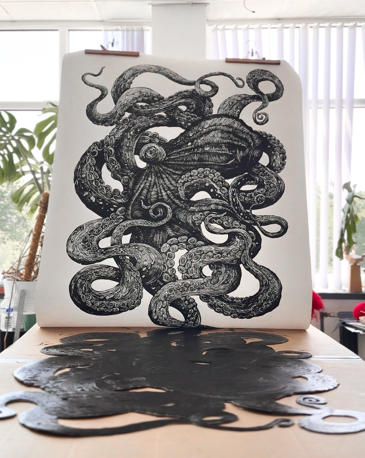 Giant Octopus II / VA / 150x105 cm