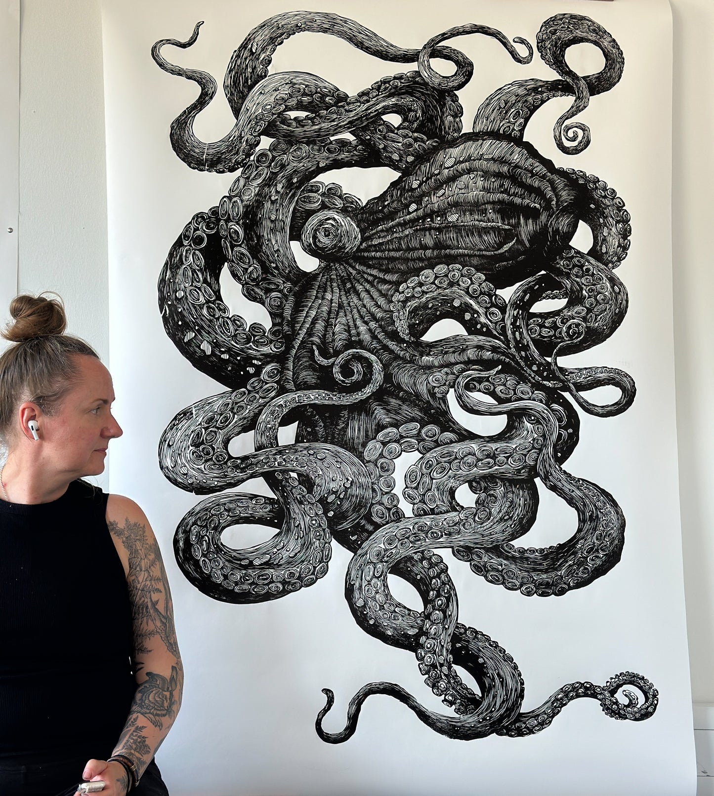 Giant Octopus II / VA / 150x105 cm