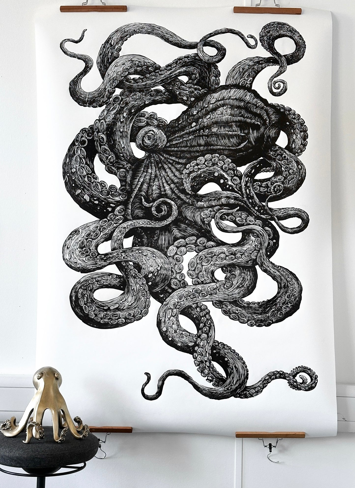 Giant Octopus II / VA / 150x105 cm
