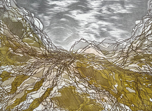 Rootlines: Valley / 50x70 cm