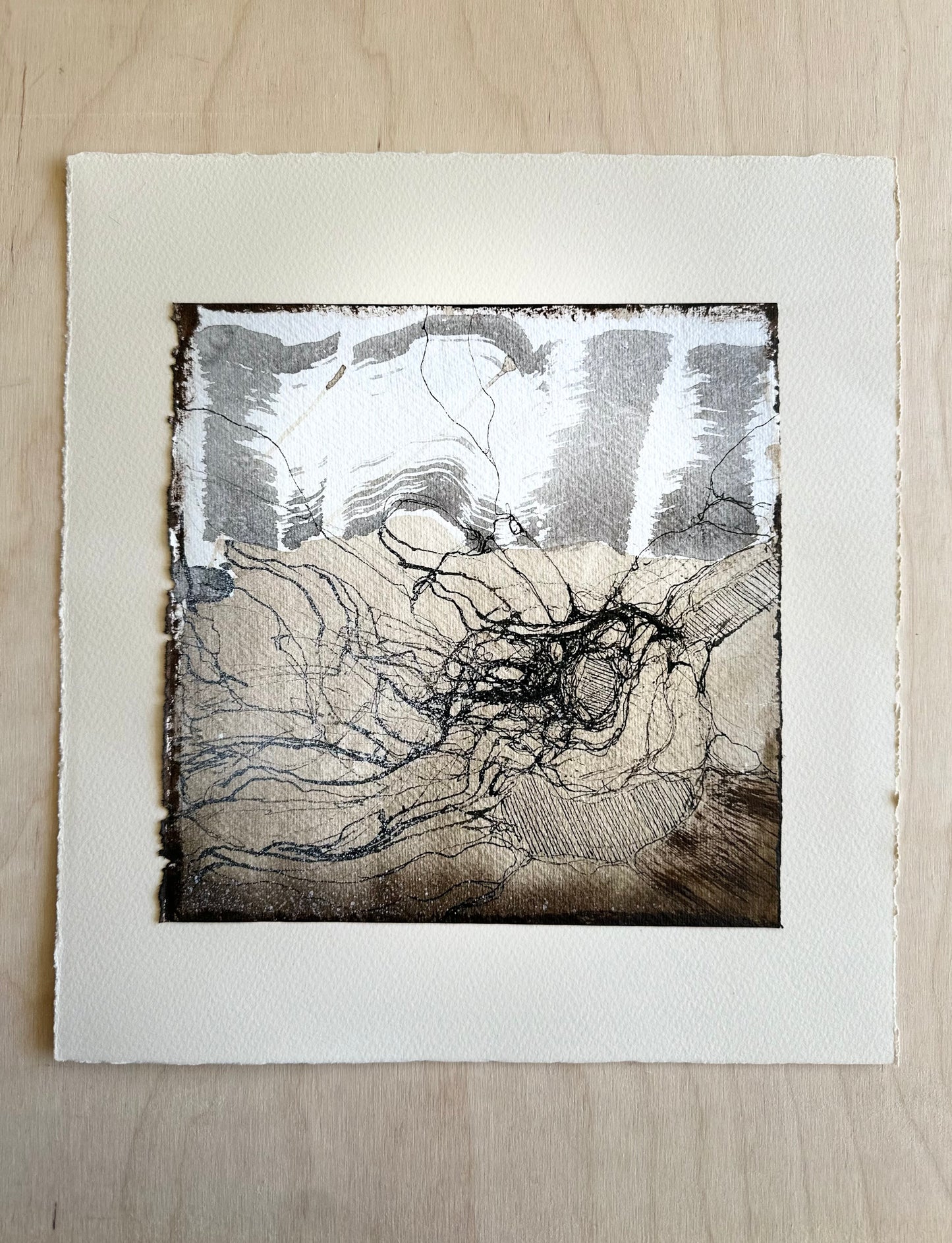 No. 4 MINI MIXED MEDIA SET / 30x30 cm