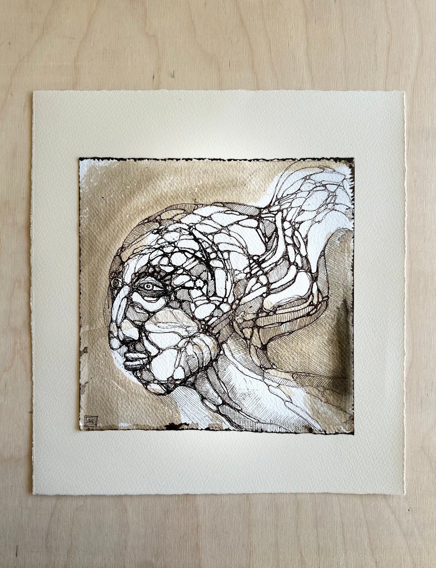 No. 4 MINI MIXED MEDIA SET / 30x30 cm