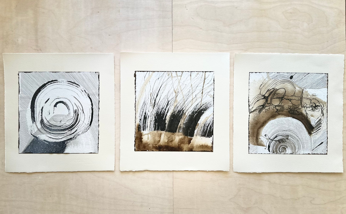 No. 3 MINI MIXED MEDIA SET / 30x30 cm