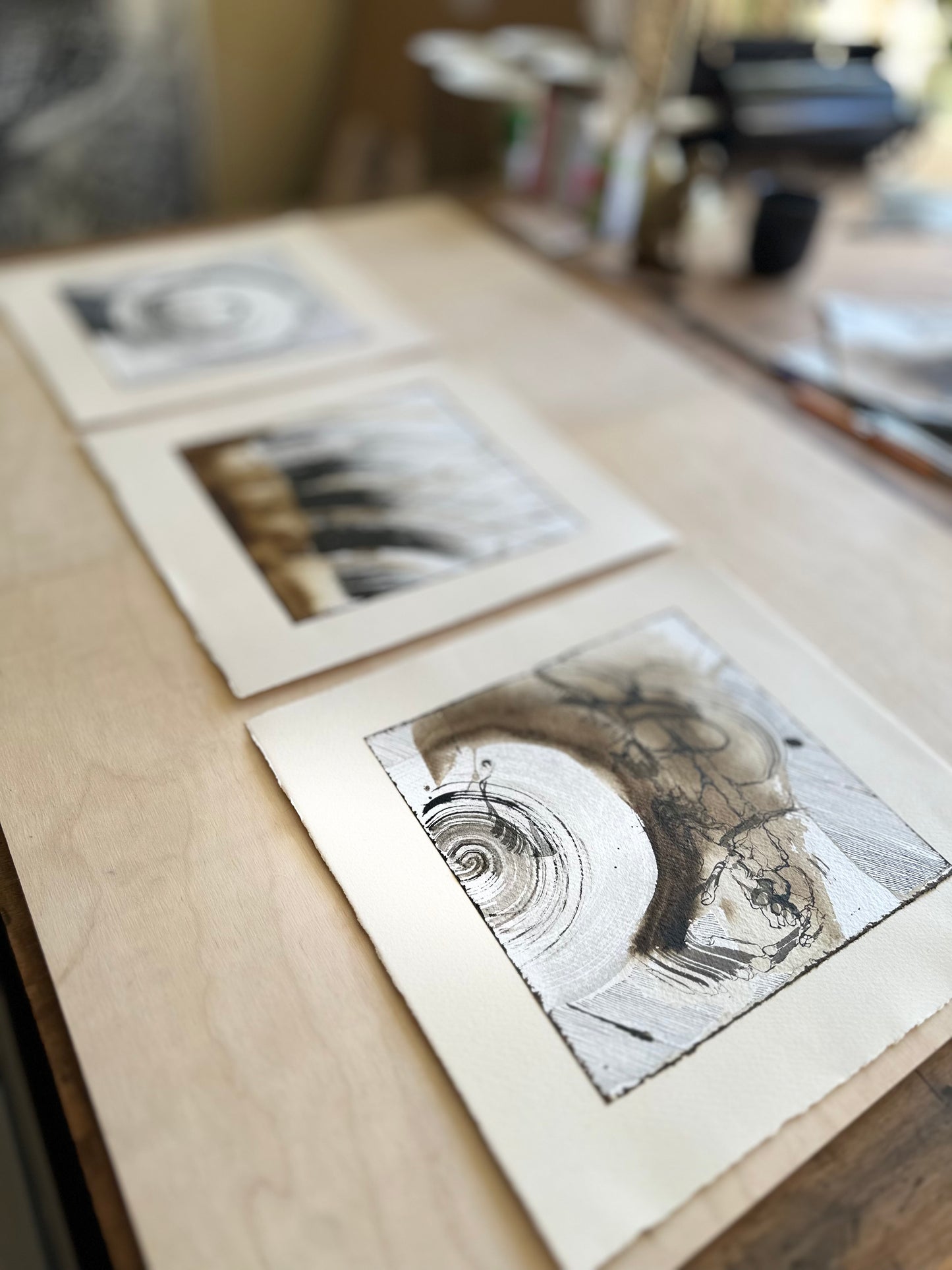 No. 3 MINI MIXED MEDIA SET / 30x30 cm