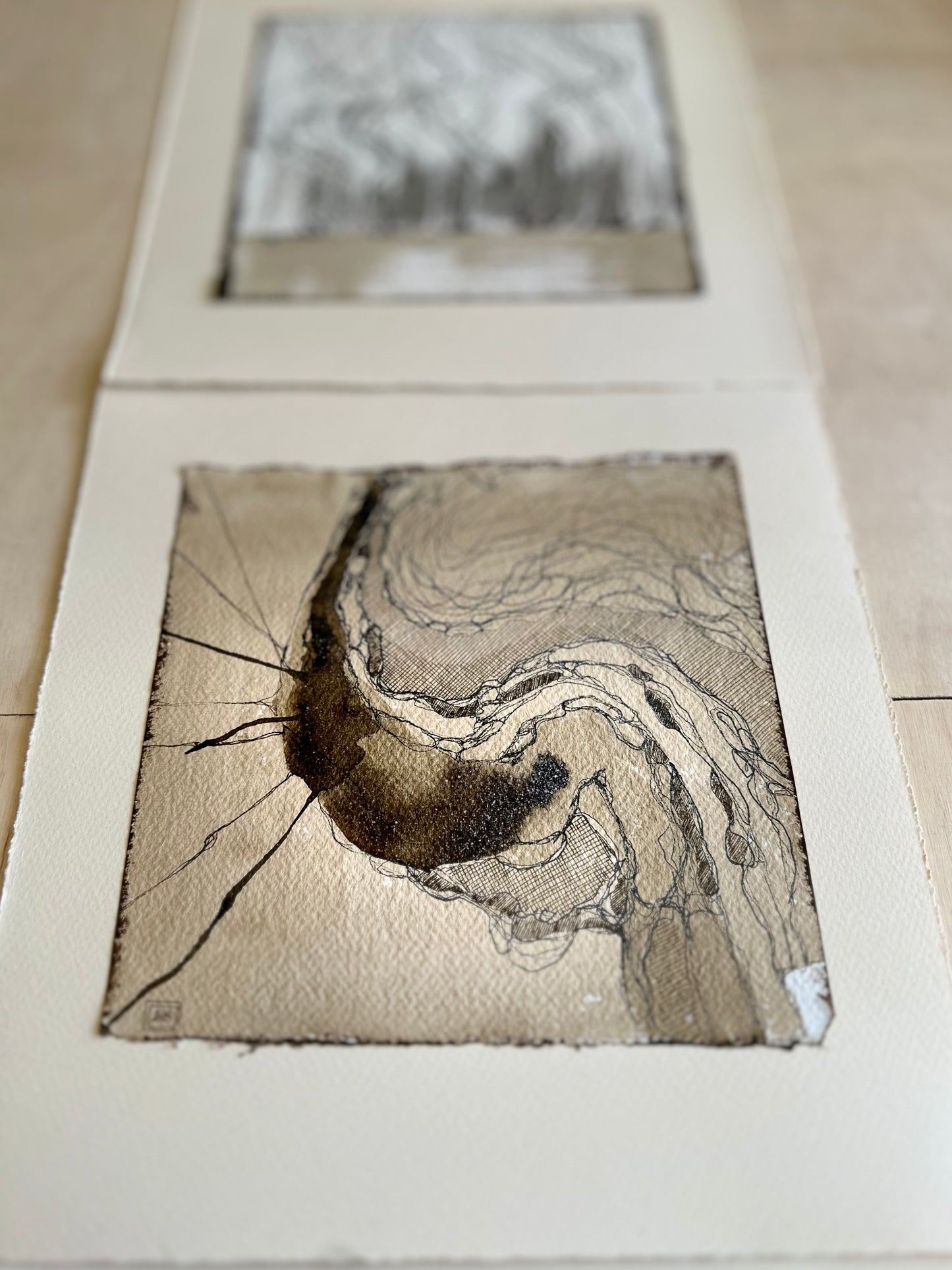 No. 1 MINI MIXED MEDIA SET / 30x30 cm