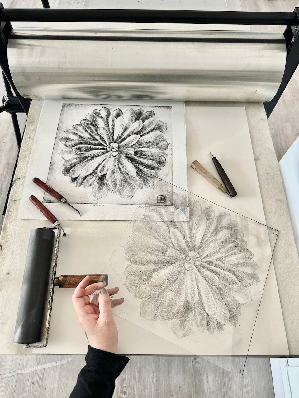 Dry Point Etching WORKSHOPS / 14 December 2024 / with Aga Kubish ARE