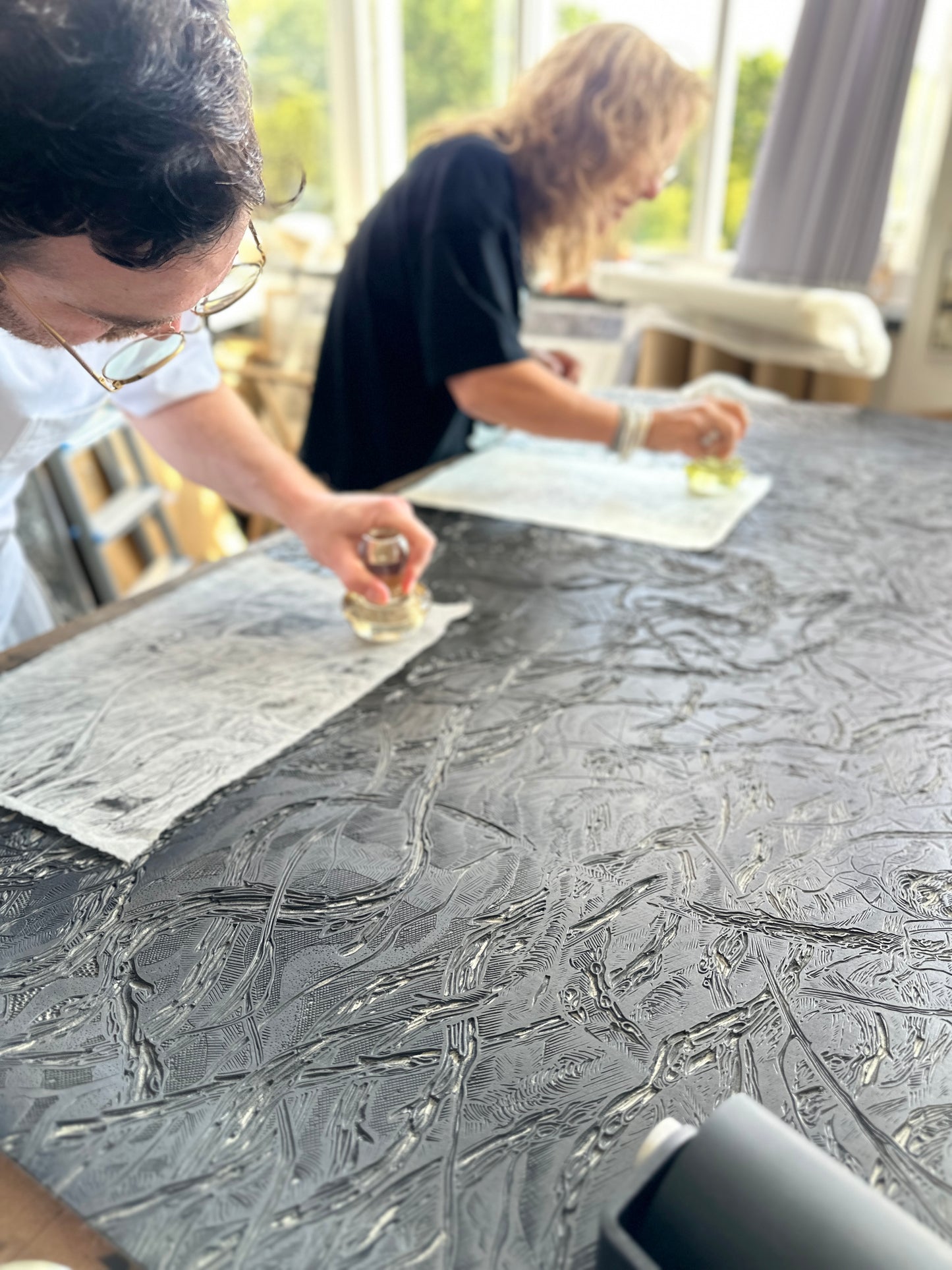Hand Printing Workshop with Habitat
