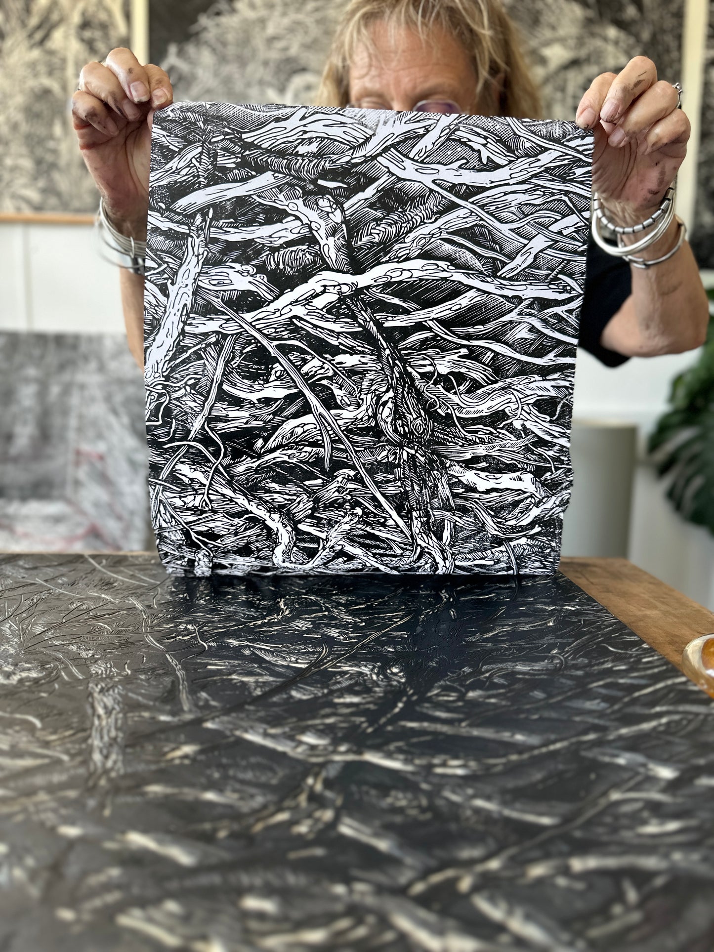 Hand Printing Workshop with Habitat