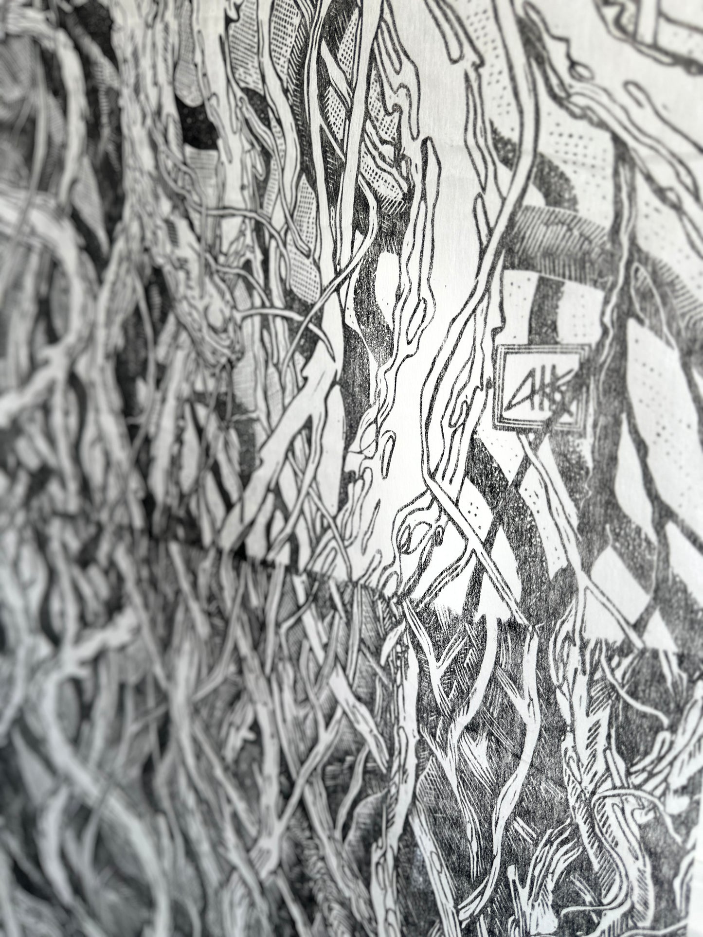 Rootcode / FABRIC PANEL / 280x65cm