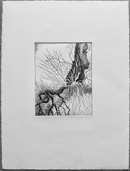Where Holding Begins / Etching / 38x29cm