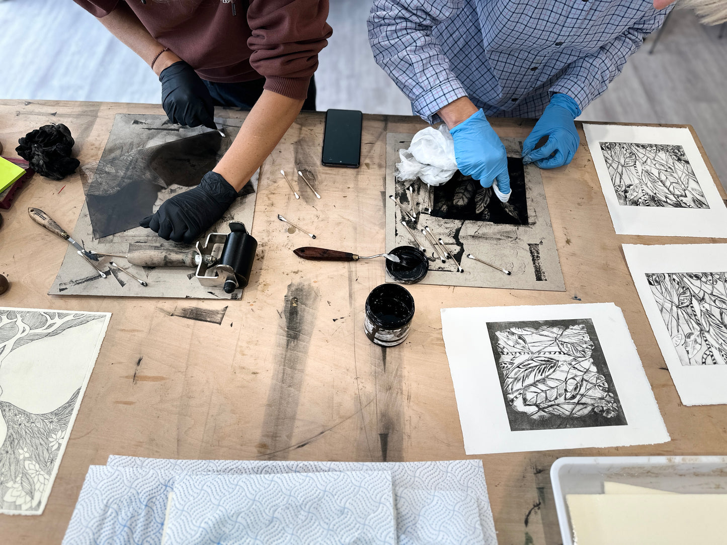 Dry Point Etching WORKSHOPS / 14 December 2024 / with Aga Kubish ARE