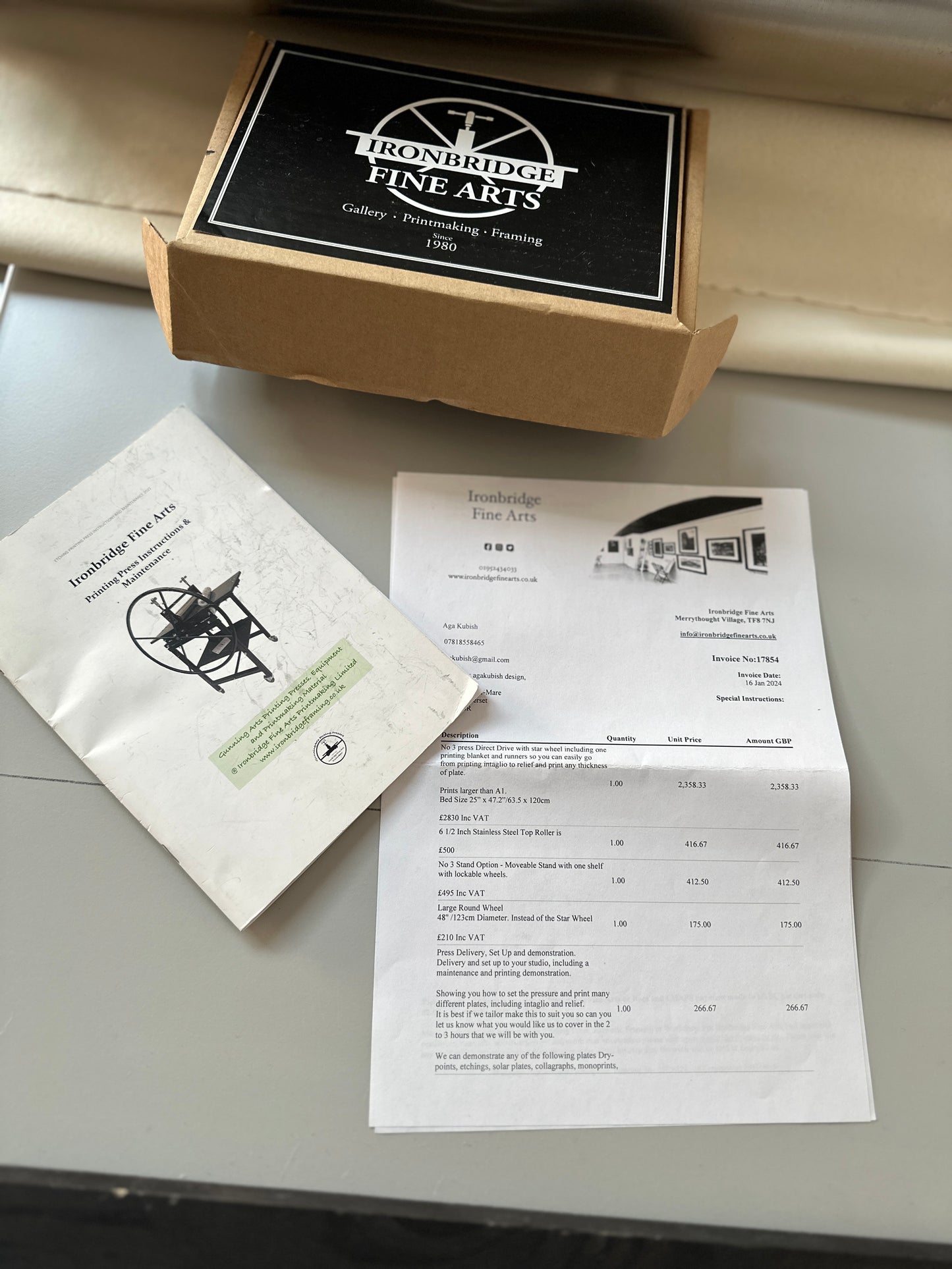 Gunning Etching Press No 3