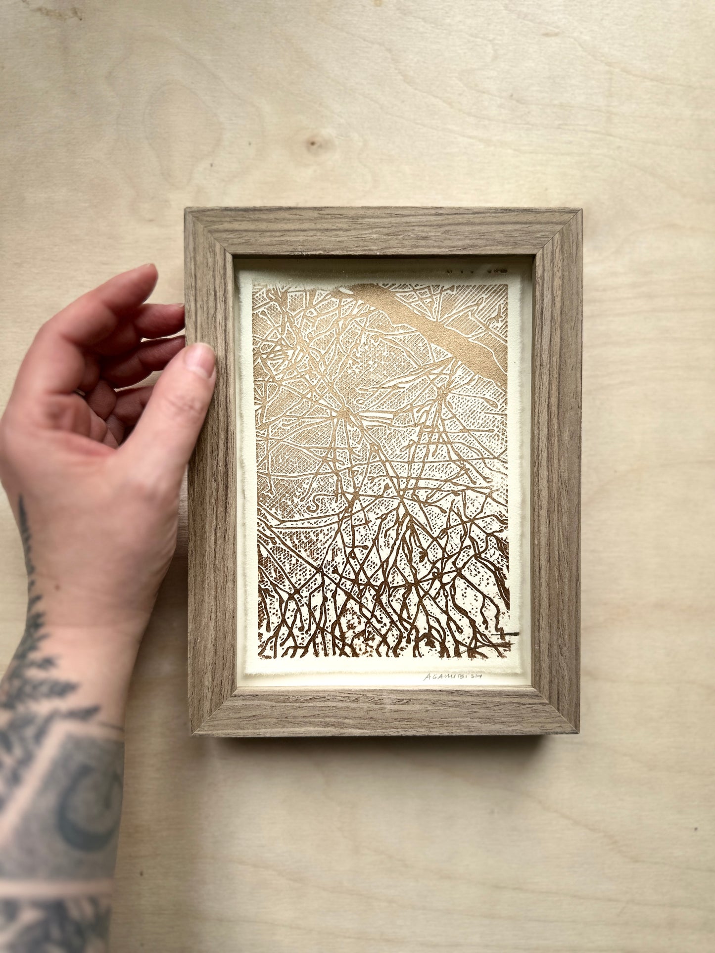 Network / FRAMED / 15x20cm