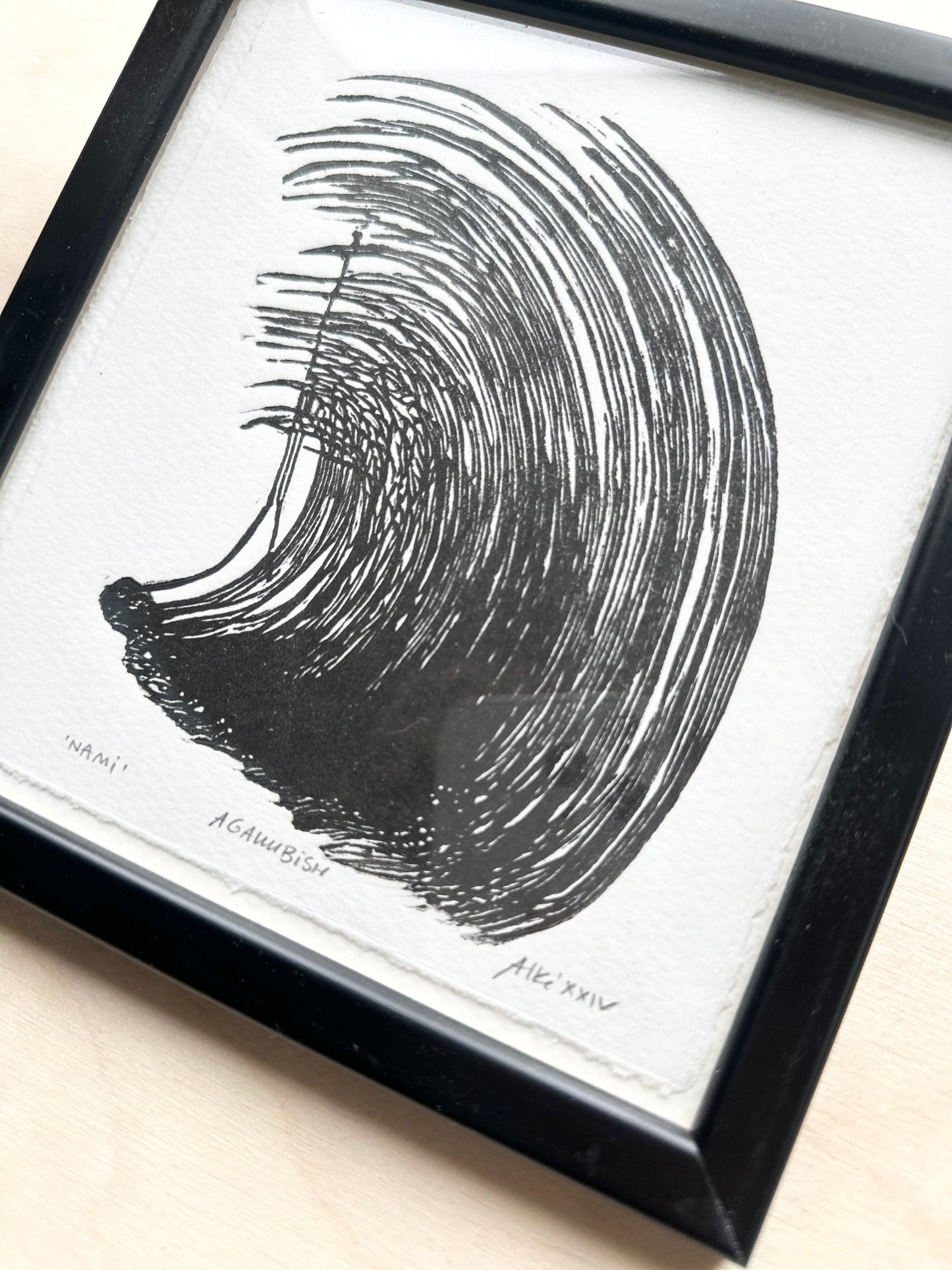 Nami / FRAMED / 17x17cm
