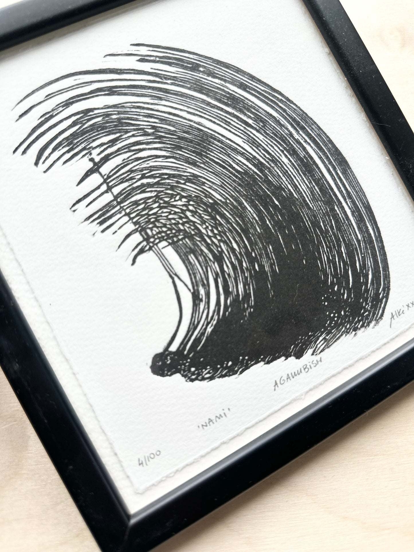 Nami / FRAMED / 17x17cm