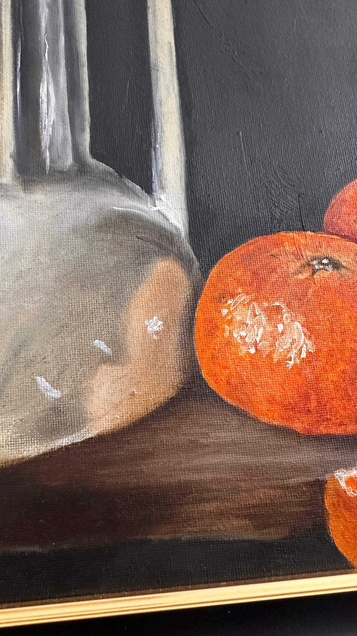 Tangerines/ Oil painting