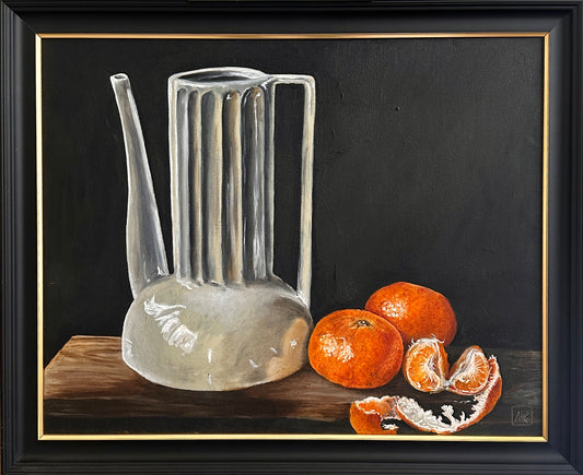 Tangerines/ Oil painting