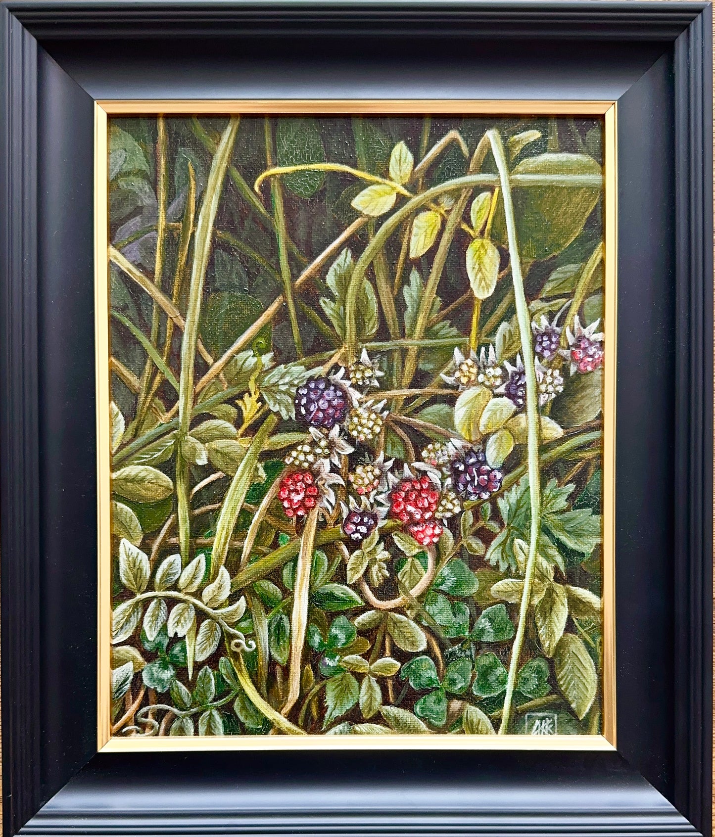 Berries / Oil painting