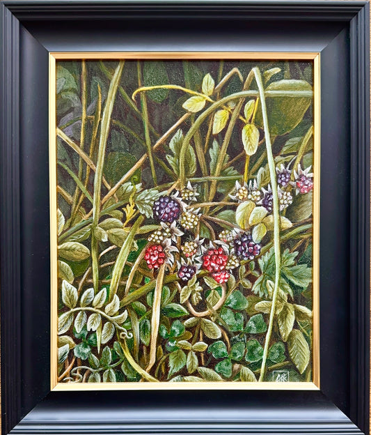 Berries / Oil painting