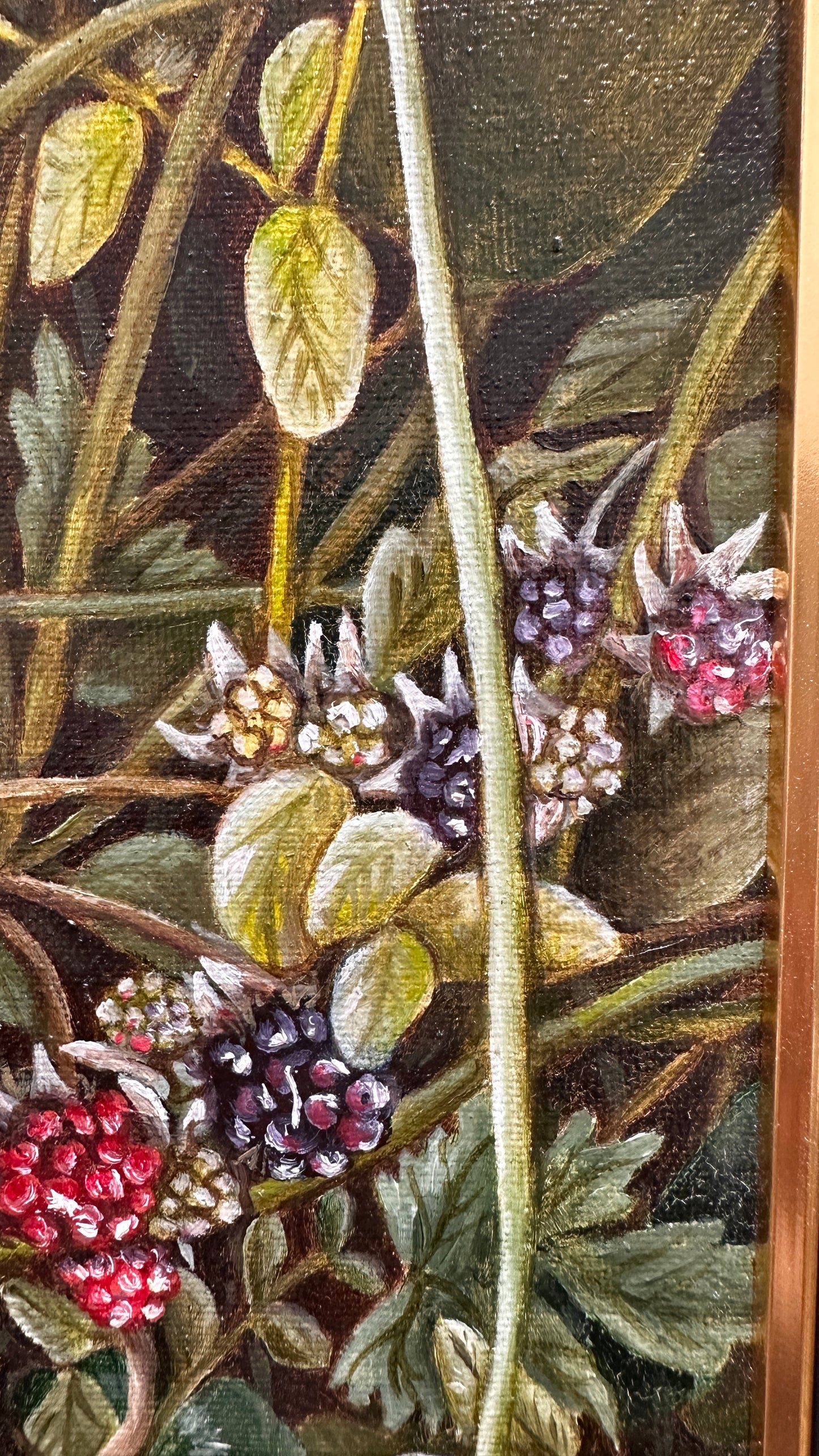 Berries / Oil painting