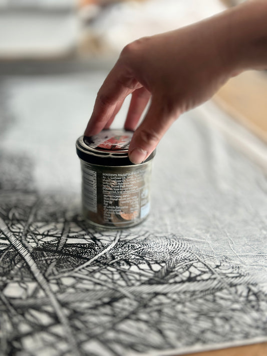 Hand Printing Workshop with Habitat