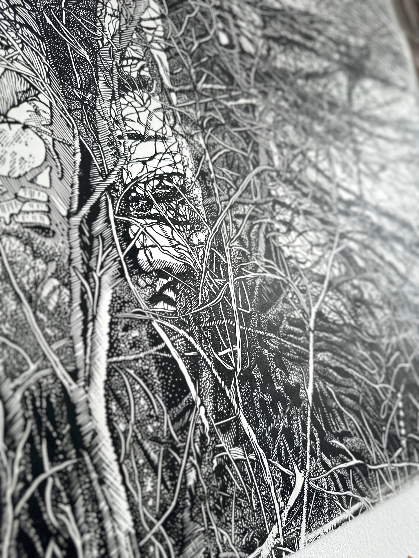 The Shelter / FRAGMENT / 56x76 cm