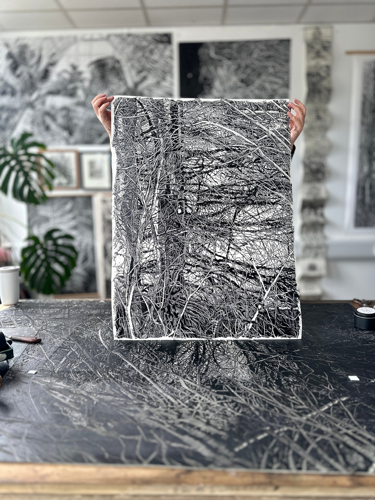 The Shelter / FRAGMENT / 56x76 cm